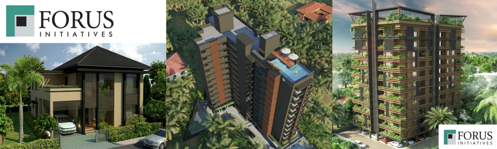 Forus Builders projects in Thrissur: Forus Bougain Villas, Forus Lavender and Forus Gazania
